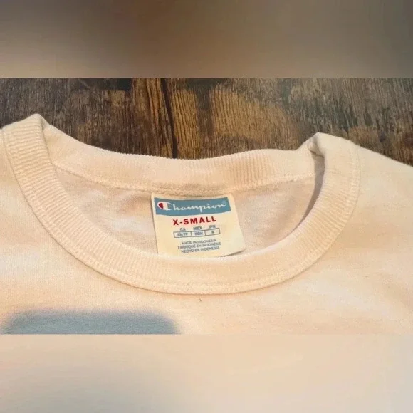 VINTAGE: Champion | mens logo t-shirt. Size: X-Small - Picture 3 of 9